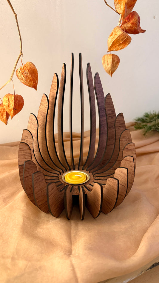 Teelichthalter "Hand"