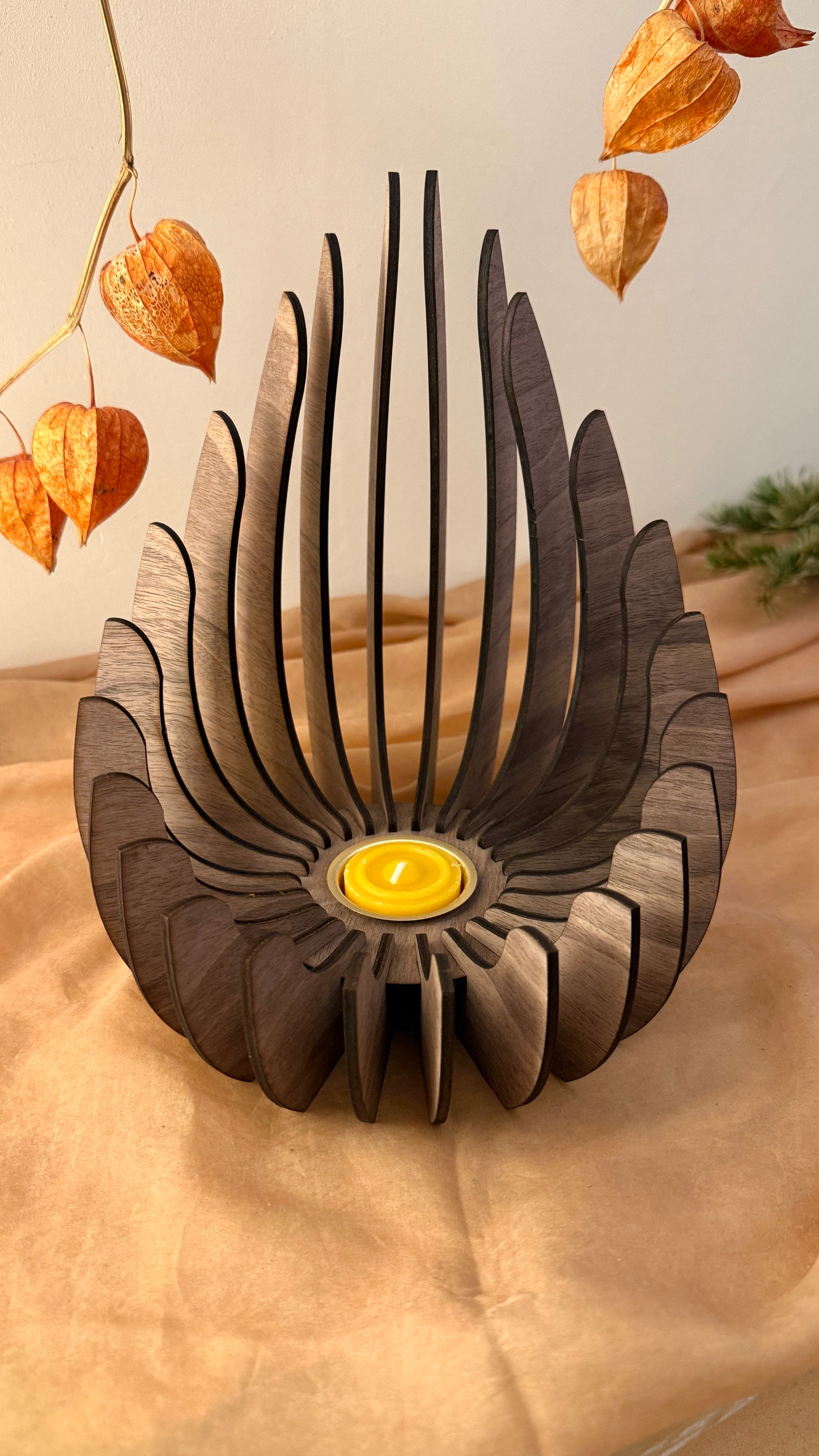 Teelichthalter "Hand"