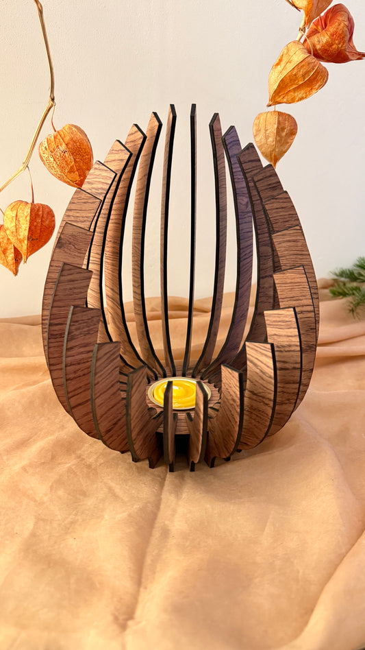 Teelichthalter "Open Egg"